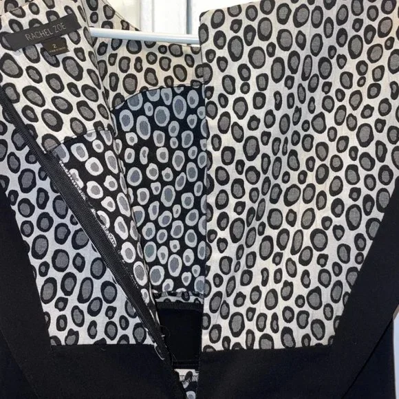 Rachel Zoe Women’s Animal Print Sheath Sleeveless Dress Size 2 $315 - Picture 4 of 4